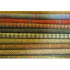 Tweed Patchwork Patches - 20 Squares Per Bundle - 23cm x 23cm